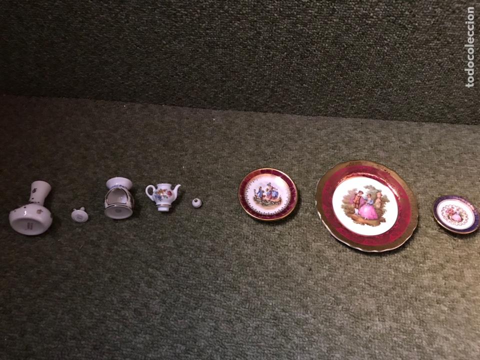 Antig&uuml;edades: PORCELANA LIMOGES VITRINA - Foto 2