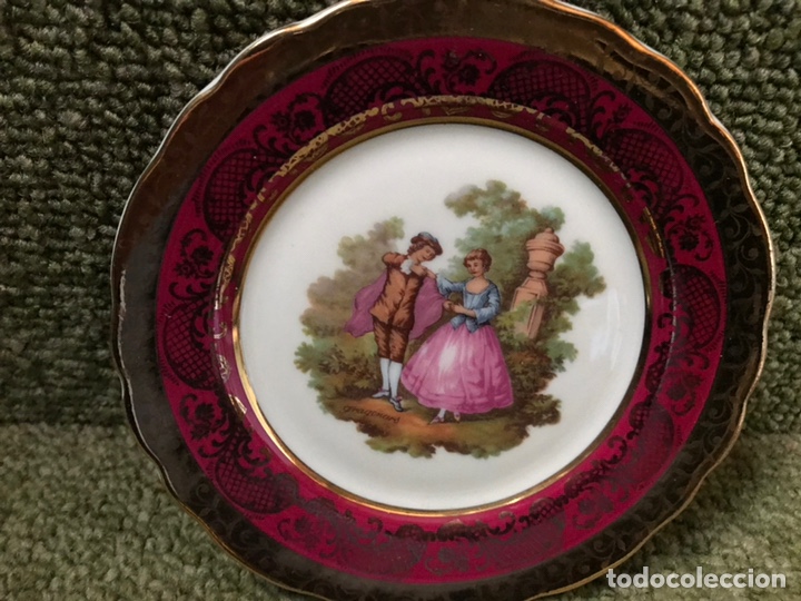 Antig&uuml;edades: PORCELANA LIMOGES VITRINA - Foto 5