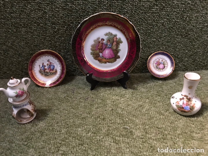 Antig&uuml;edades: PORCELANA LIMOGES VITRINA - Foto 1