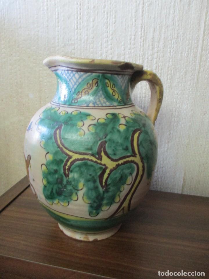 Antig&uuml;edades: jarra cer&aacute;mica manises - Foto 2