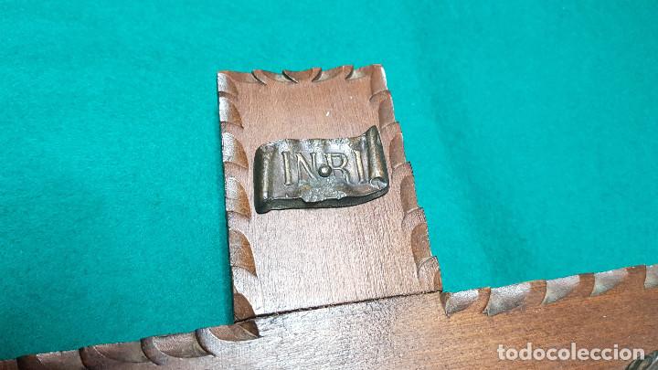 Antig&uuml;edades: CRUCIFIJO EN MADERA Y BRONCE - Foto 7
