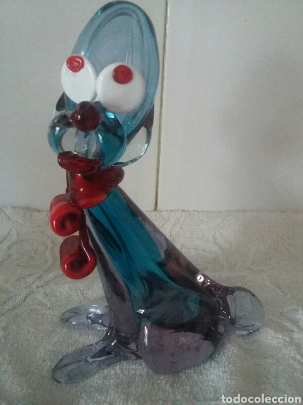 Antig&uuml;edades: Figura perro en cristal de Murano - Foto 1