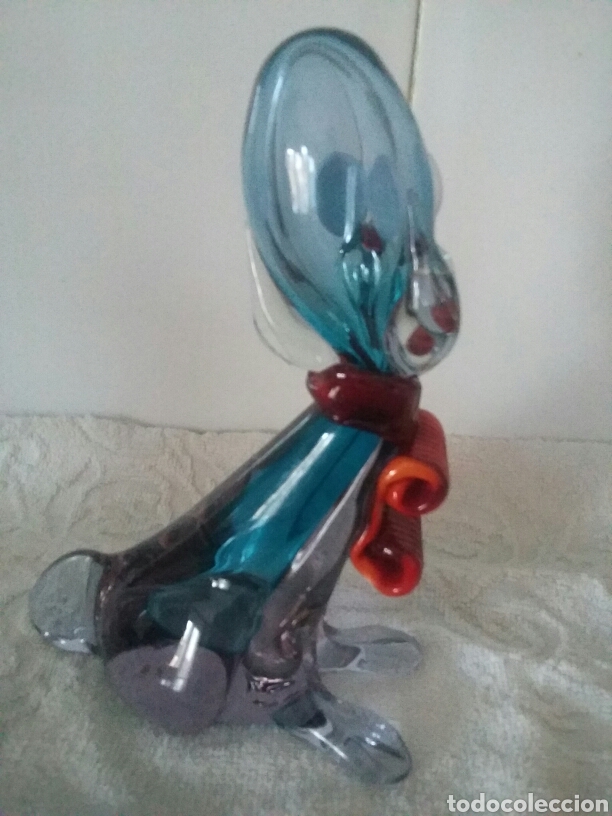 Antig&uuml;edades: Figura perro en cristal de Murano - Foto 2