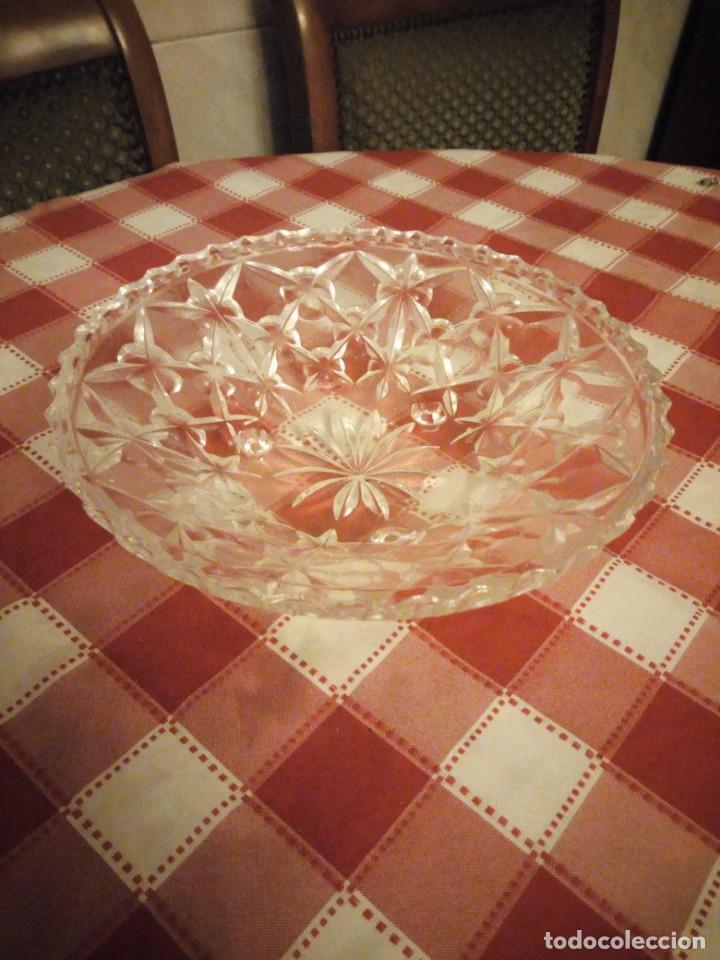 Antig&uuml;edades: Precioso centro de mesa de cristal - Foto 1