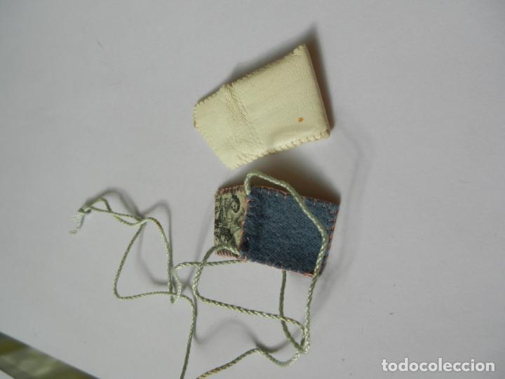 Antig&uuml;edades: ESCAPULARIO DE LA VIRGEN DEL CARMEN Y DE LA INMACULADA. 2 CM. - Foto 3