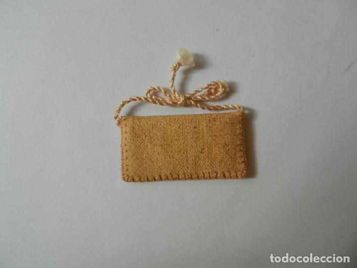 Antig&uuml;edades: ESCAPULARIO MEDALLA EVANGELIOS. 4 CM - Foto 2