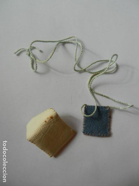 Antig&uuml;edades: ESCAPULARIO AZUL DE LA INMACULADA CONCEPCI&Oacute;N. 2.5 CM. - Foto 2