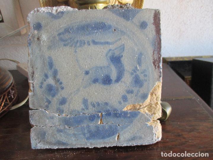 Antig&uuml;edades: azulejo del sigloXVIII (Triana) - Foto 1