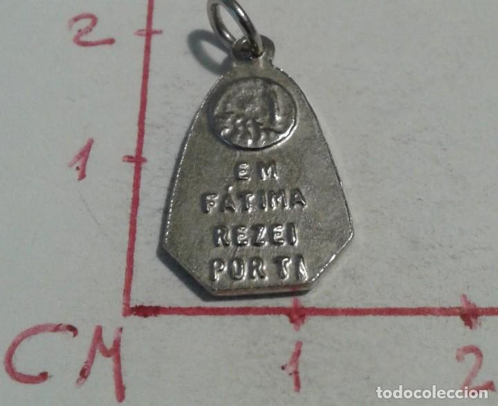 Antig&uuml;edades: MEDALLA RELIGIOSA. VIRGEN DE FATIMA - Foto 2