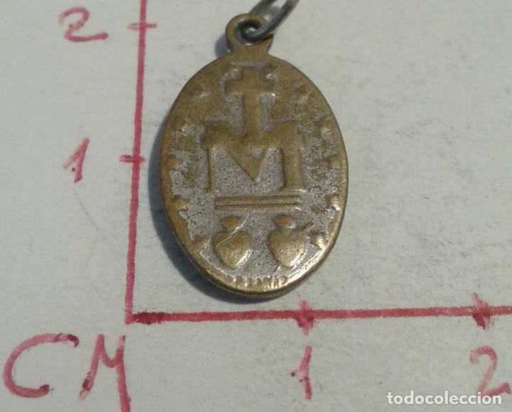 Antig&uuml;edades: MEDALLA RELIGIOSA. VIRGEN MAR&Iacute;A - Foto 2