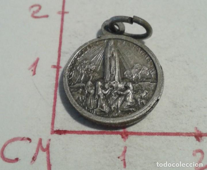 Antig&uuml;edades: MEDALLA RELIGIOSA. VIRGEN DE FATIMA - Foto 2