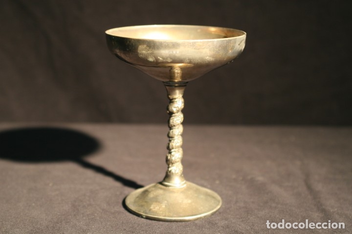 Antig&uuml;edades: COPA DE PLATA MARCA VALERO - Foto 1