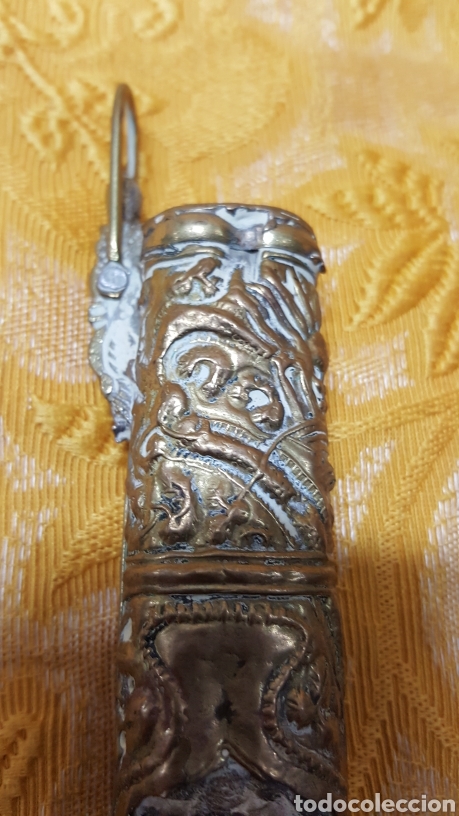 Antig&uuml;edades: ANTIGUOS CUCHILLO Y PALILLOS CON FUNDA - Foto 6