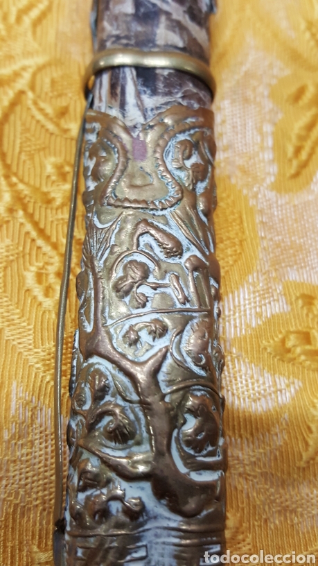 Antig&uuml;edades: ANTIGUOS CUCHILLO Y PALILLOS CON FUNDA - Foto 9
