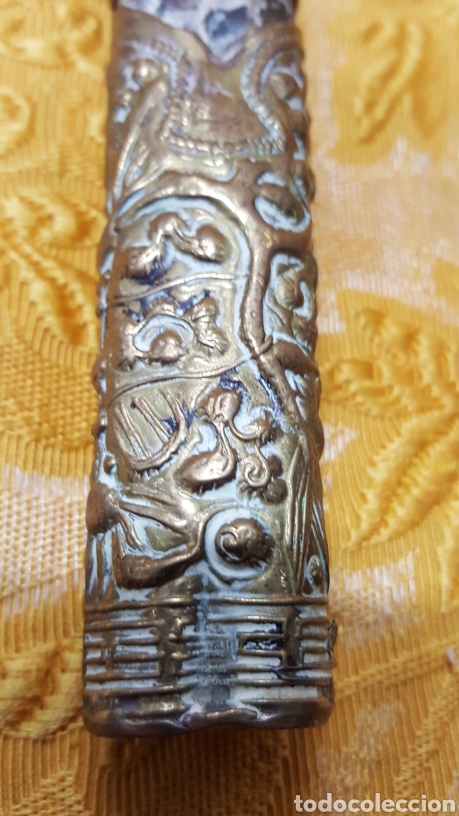 Antig&uuml;edades: ANTIGUOS CUCHILLO Y PALILLOS CON FUNDA - Foto 15