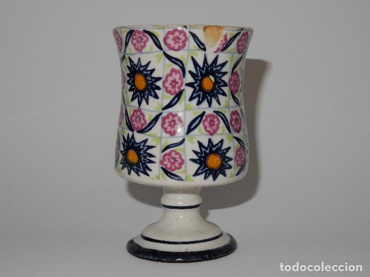 Antig&uuml;edades: ANTIGUA COPA DE CERAMICA - CON MARCA EN SU BASE - Foto 1