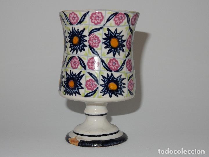 Antig&uuml;edades: ANTIGUA COPA DE CERAMICA - CON MARCA EN SU BASE - Foto 4
