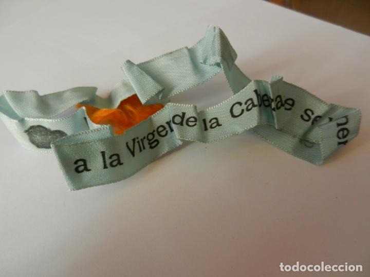 Antig&uuml;edades: CINTA HOMENAJE A LA VIRGEN DE LA CABEZA. 60 CM - Foto 1