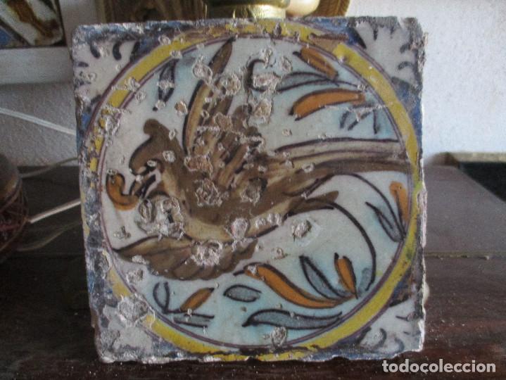 Antig&uuml;edades: azulejo del sigloXVIII (Triana) - Foto 1