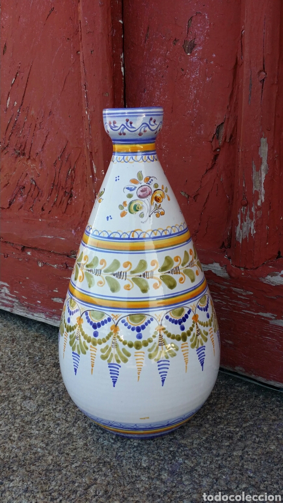 Antig&uuml;edades: Jarr&oacute;n cer&aacute;mica de Talavera - Foto 1