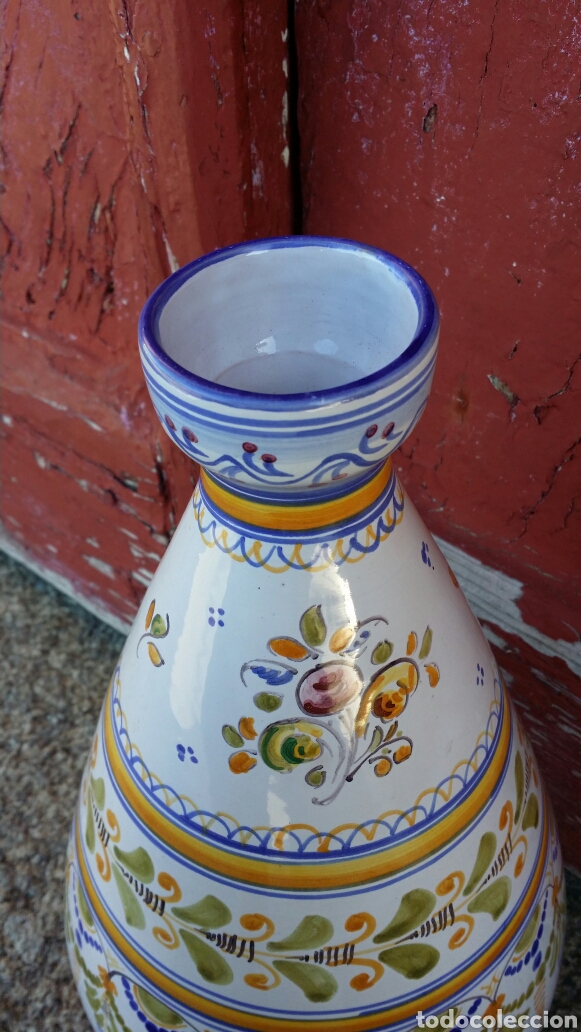 Antig&uuml;edades: Jarr&oacute;n cer&aacute;mica de Talavera - Foto 2