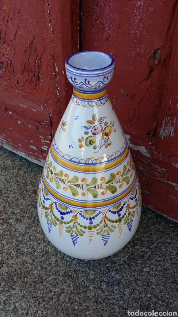 Antig&uuml;edades: Jarr&oacute;n cer&aacute;mica de Talavera - Foto 3