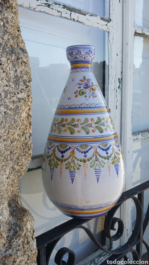 Antig&uuml;edades: Jarr&oacute;n cer&aacute;mica de Talavera - Foto 4