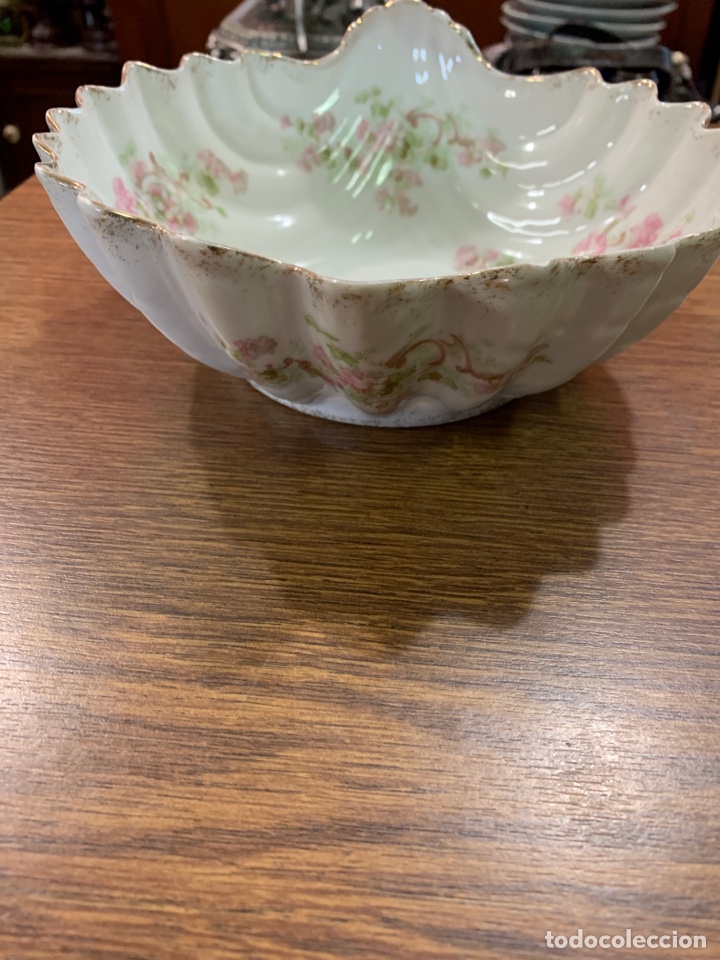 Antig&uuml;edades: Cuenco de porcelana francesa antiguo - Foto 2