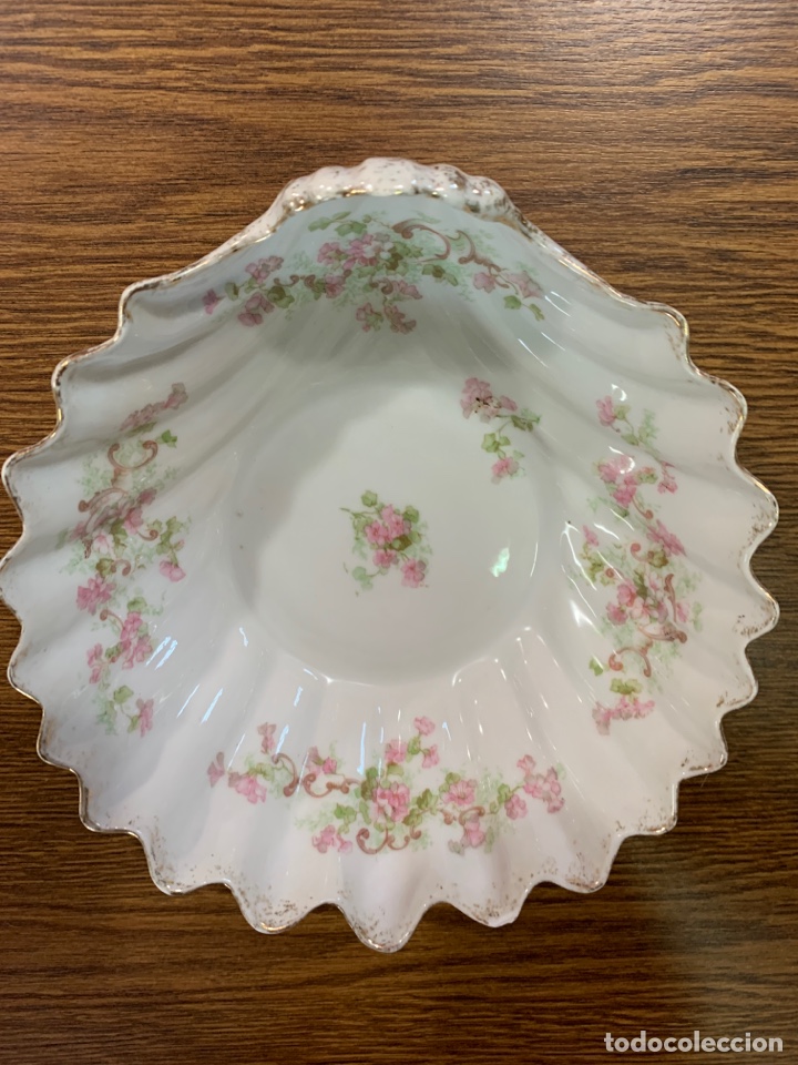 Antig&uuml;edades: Cuenco de porcelana francesa antiguo - Foto 3