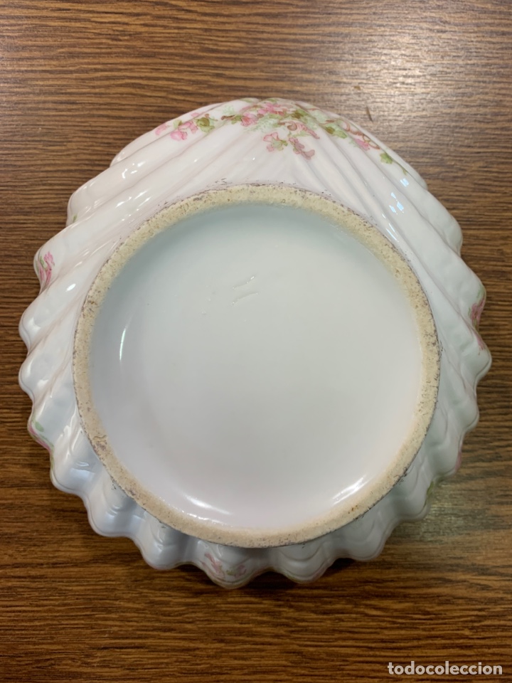Antig&uuml;edades: Cuenco de porcelana francesa antiguo - Foto 4