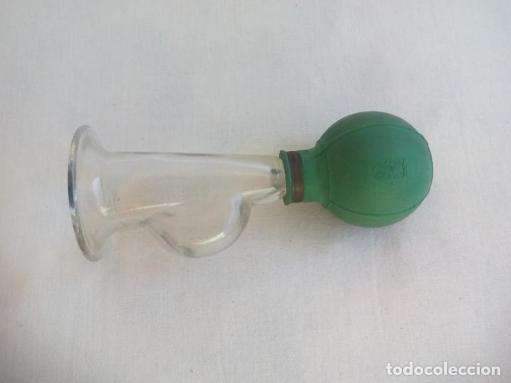 Antiquit&auml;ten: ANTIGUO SACALECHES DE CRISTAL. MARCA VIDOR. SACA LECHES. FABRICACI&Oacute;N ESPA&Ntilde;OLA