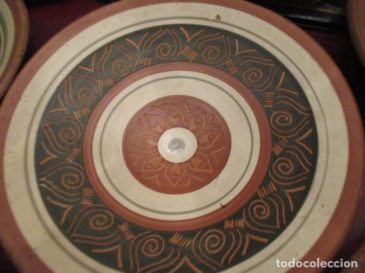 Antig&uuml;edades: lote platos cer&aacute;micas Verd&uacute; - Foto 6