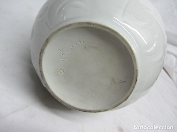 Antig&uuml;edades: PRECIOSO JARR&Oacute;N BLANCO DE LLADR&Oacute; - Foto 2