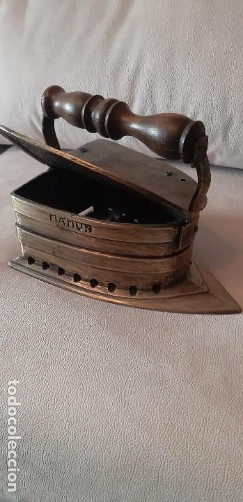 Antig&uuml;edades: Antig&uuml;a plancha de bronce - Foto 2