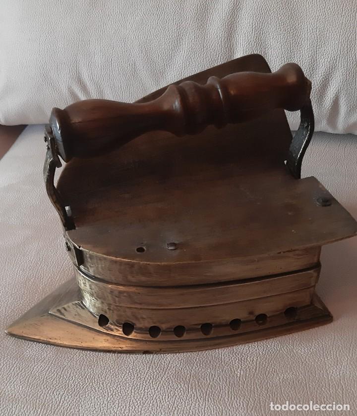 Antig&uuml;edades: Antig&uuml;a plancha de bronce - Foto 3