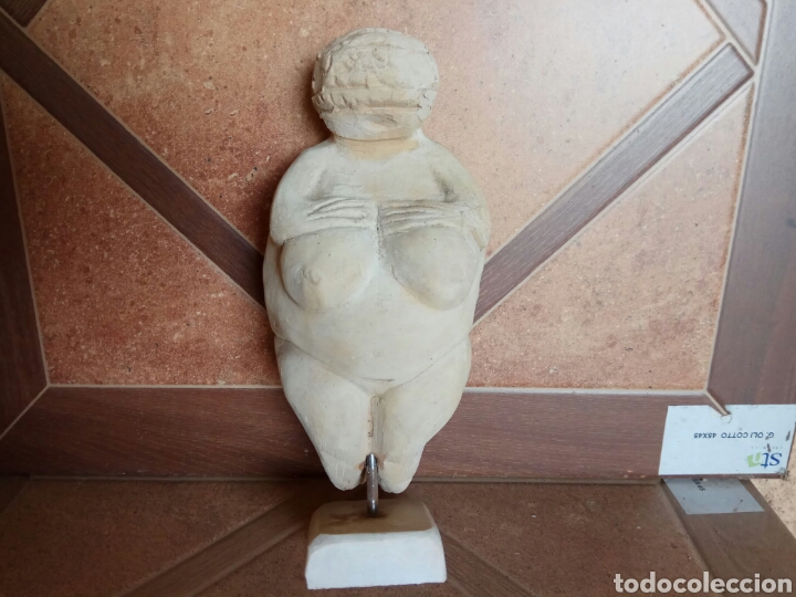 Antiquit&eacute;s: DIOSA MADRE Willendorf, CENTRO EUROPA TERRACOTA 25 CM