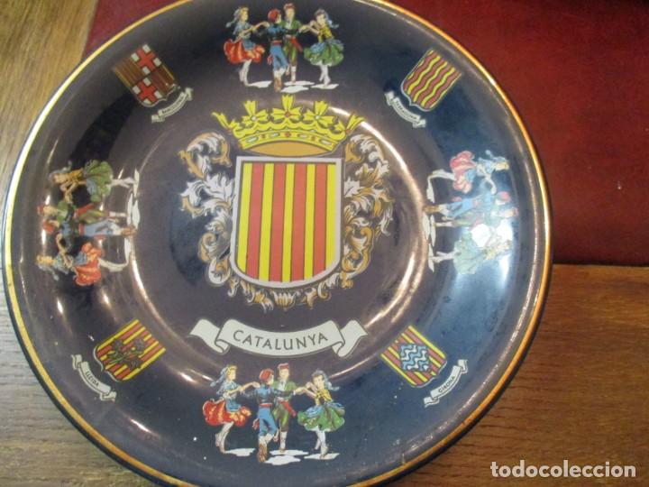 Antig&uuml;edades: plato porcelana - Foto 1