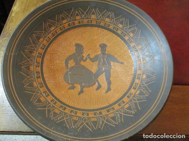 Antig&uuml;edades: plato cer&aacute;mica para colgar - Foto 1