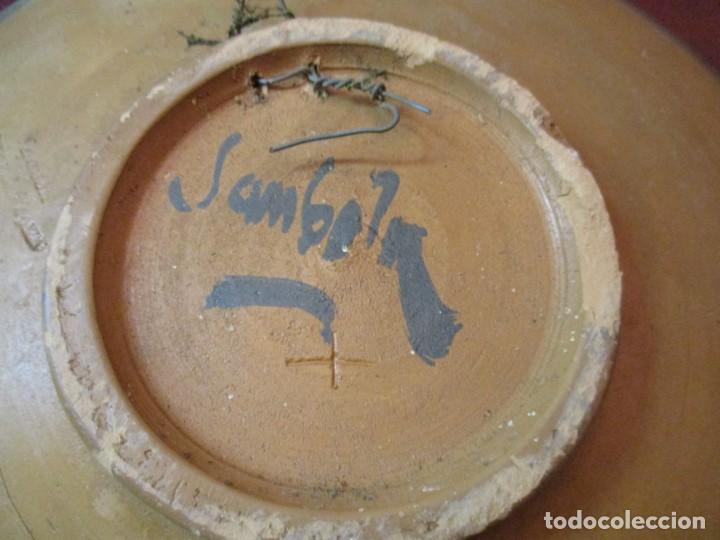 Antig&uuml;edades: plato cer&aacute;mica para colgar - Foto 2