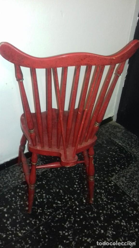 Antiquit&auml;ten: Silla windsor rara de encontrar