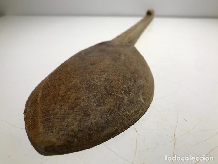 Antig&uuml;edades: ANTIGUA CUCHARA DE MADERA - Foto 7