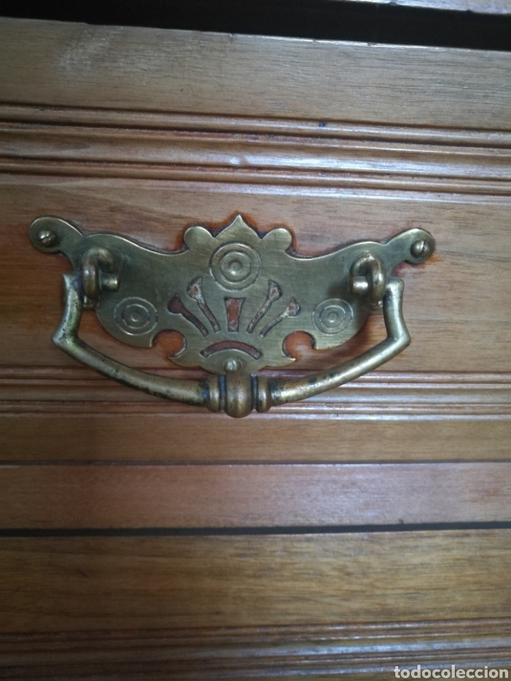 Antig&uuml;edades: Vitrina caoba - Foto 8