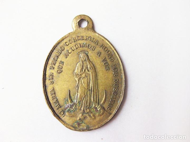 Antig&uuml;edades: Medalla de la Inmaculada Concepci&oacute;n. - Foto 1