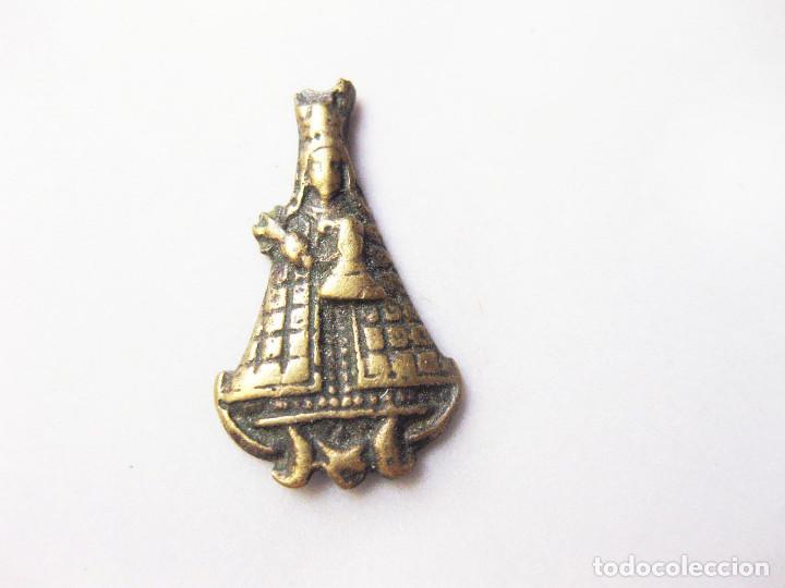 Antig&uuml;edades: Medalla de la Virgen de Guadalupe. - Foto 1