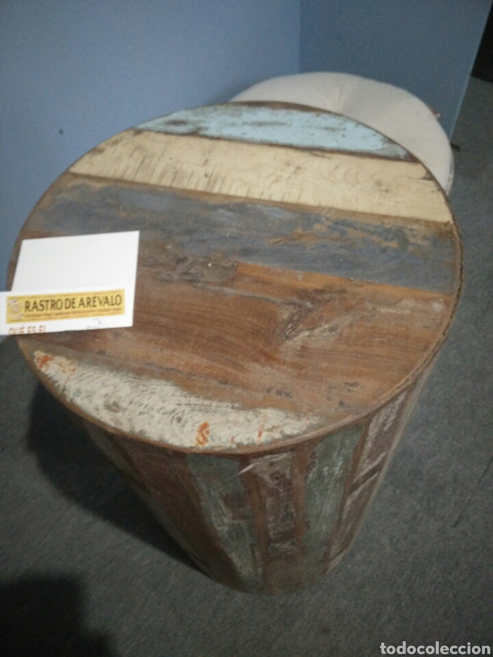 Antig&uuml;edades: Pedestal de madera - Foto 3