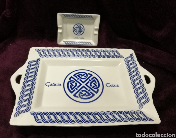 Antiquit&eacute;s: Barreiro Artesan&iacute;a Galicia bandeja y cenicero