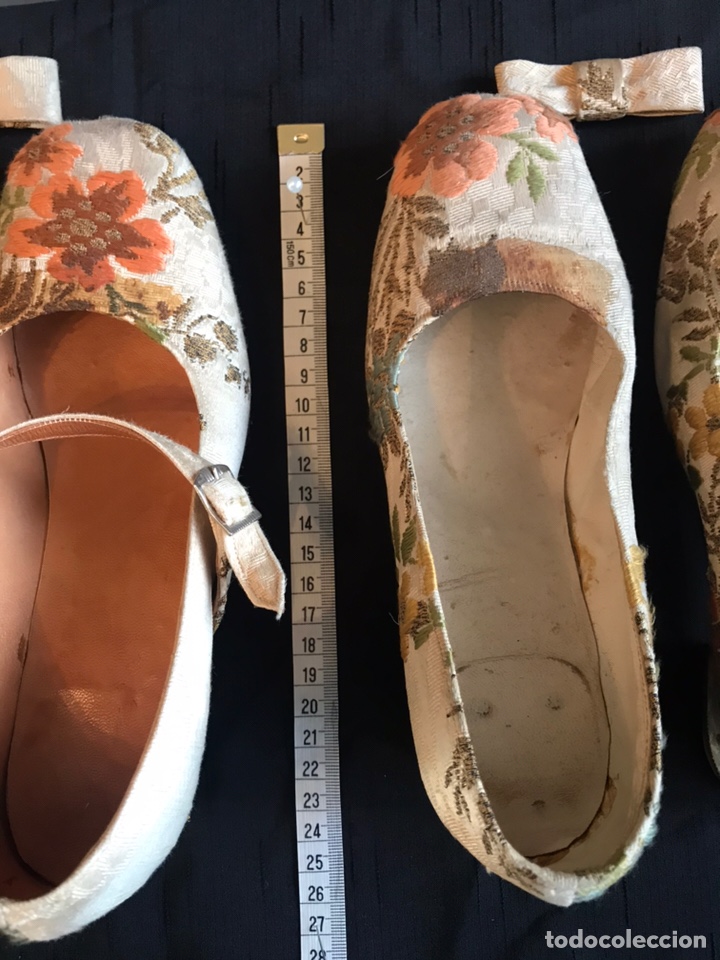 Antig&uuml;edades: Zapatos espolin - Foto 4