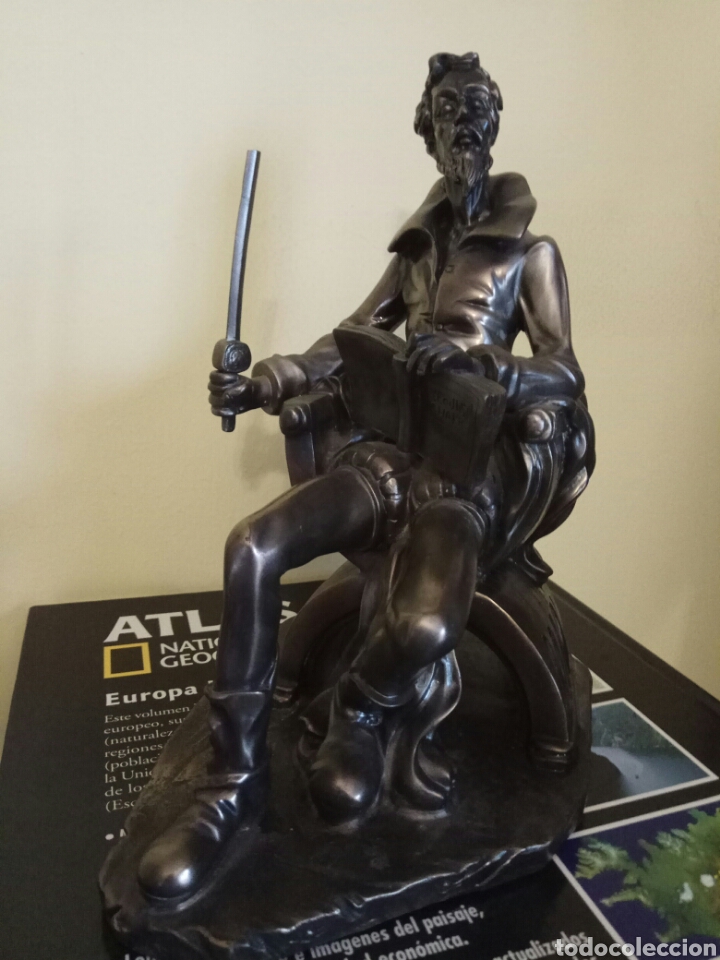 Antiquit&eacute;s: ESCULTURA DON QUIJOTE 25 CM