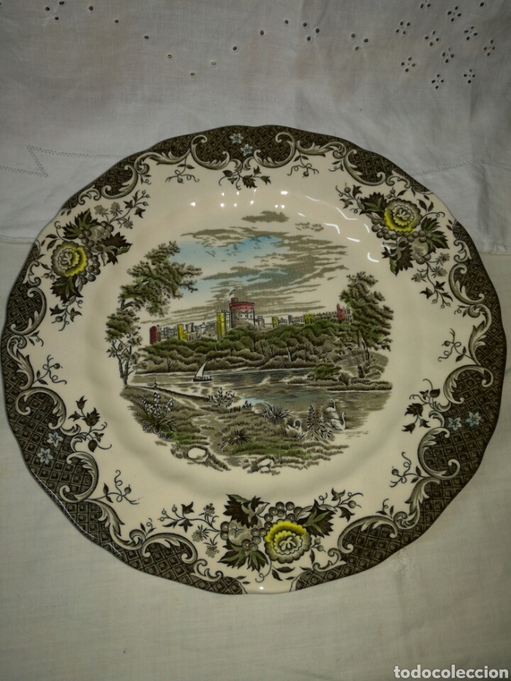 Antig&uuml;edades: Plato Romantic England Windsor Castle - Foto 2