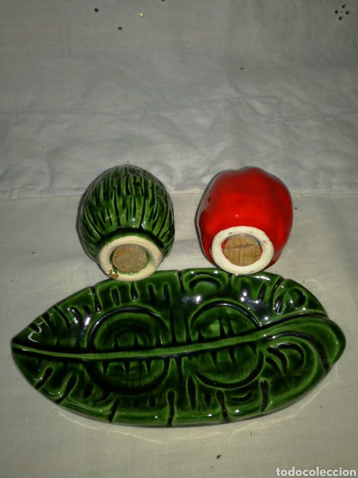 Antig&uuml;edades: Juego de saleros - Foto 3